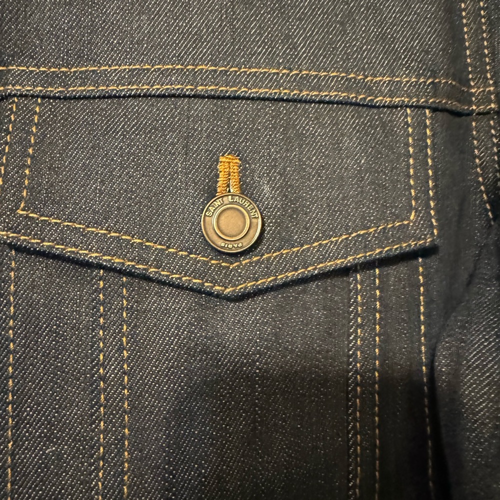 Saint Laurent Denim Jacket Indigo - Picture 4 of 8